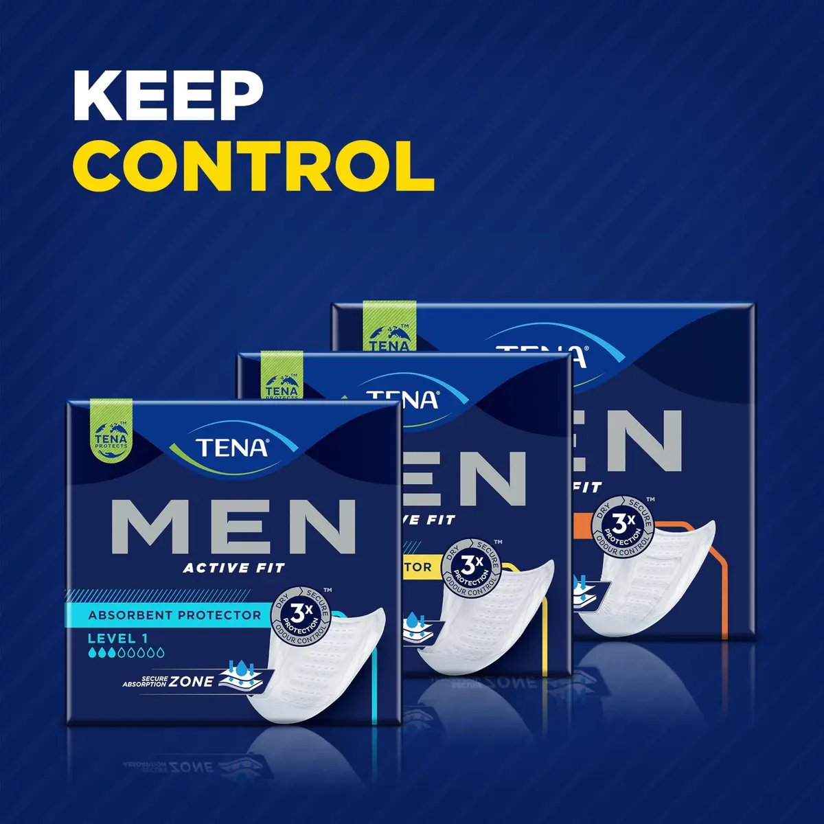 TENA Men Level 3 Protective Underwear 16 Count (Pack of 1) | High Absorbency for Men - view 8