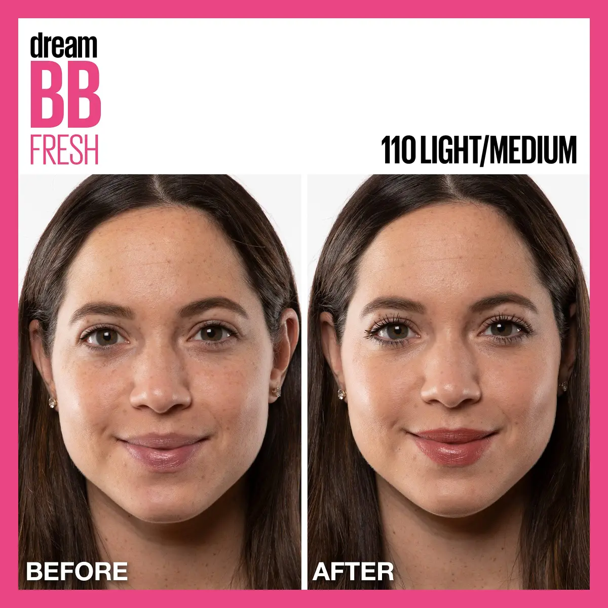 Maybelline Dream Fresh BB Cream SPF 30 Light/Medium | 29.57ml (1 Fl Oz) Oil-Free Hydrating Beauty Balm - view 5