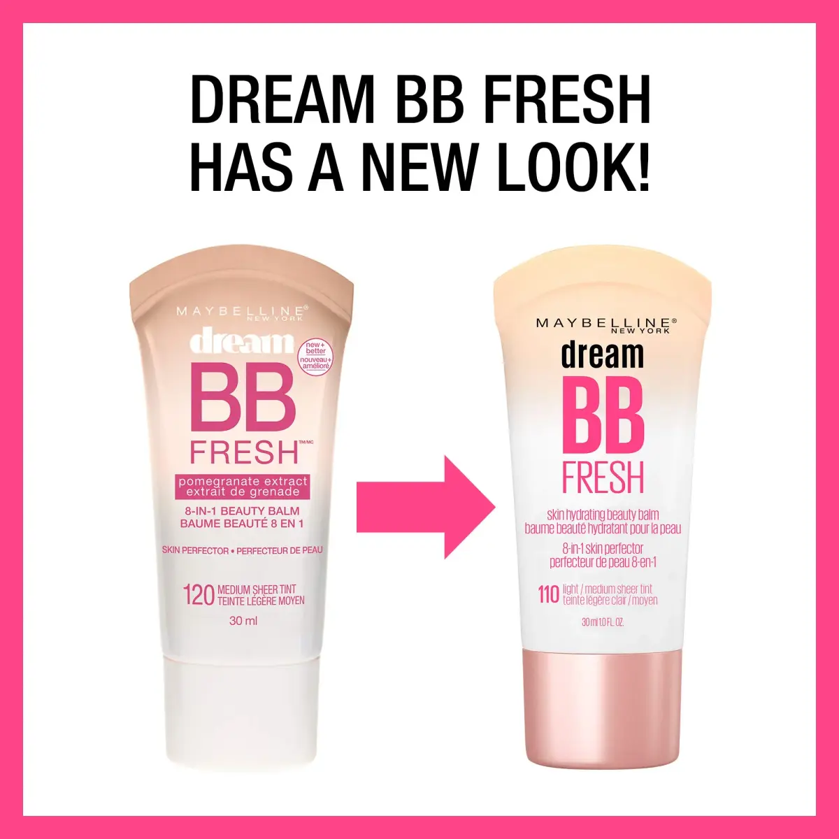 Maybelline Dream Fresh BB Cream SPF 30 Medium/Deep 29.57ml (1 Fl Oz) | Hydrates, Protects, and Perfects Skin - view 6