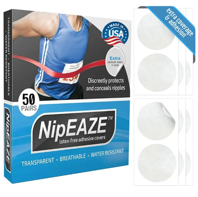 NipEaze Original Sports Nipple Covers Extra 1" (2.54 cm) | 10x Staying-Power Anti-Chafe Protection - main product image