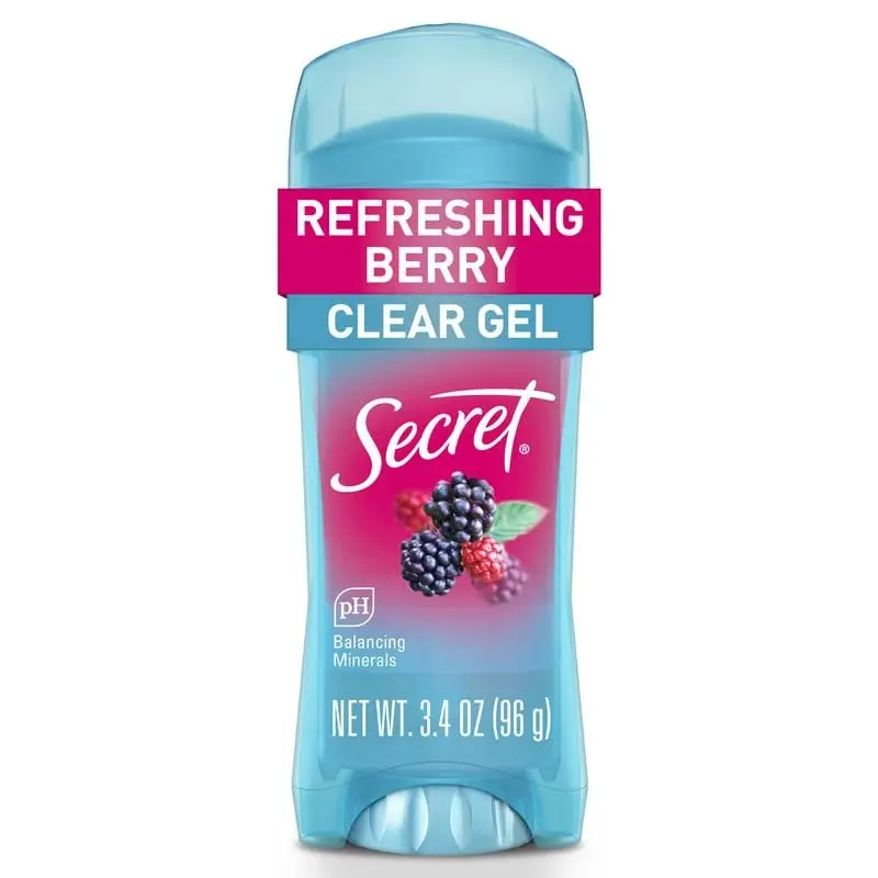 Secret Boho Berry Clear Gel Antiperspirant Deodorant 74g (2.6 oz) | Summer Berry Scent - main product image