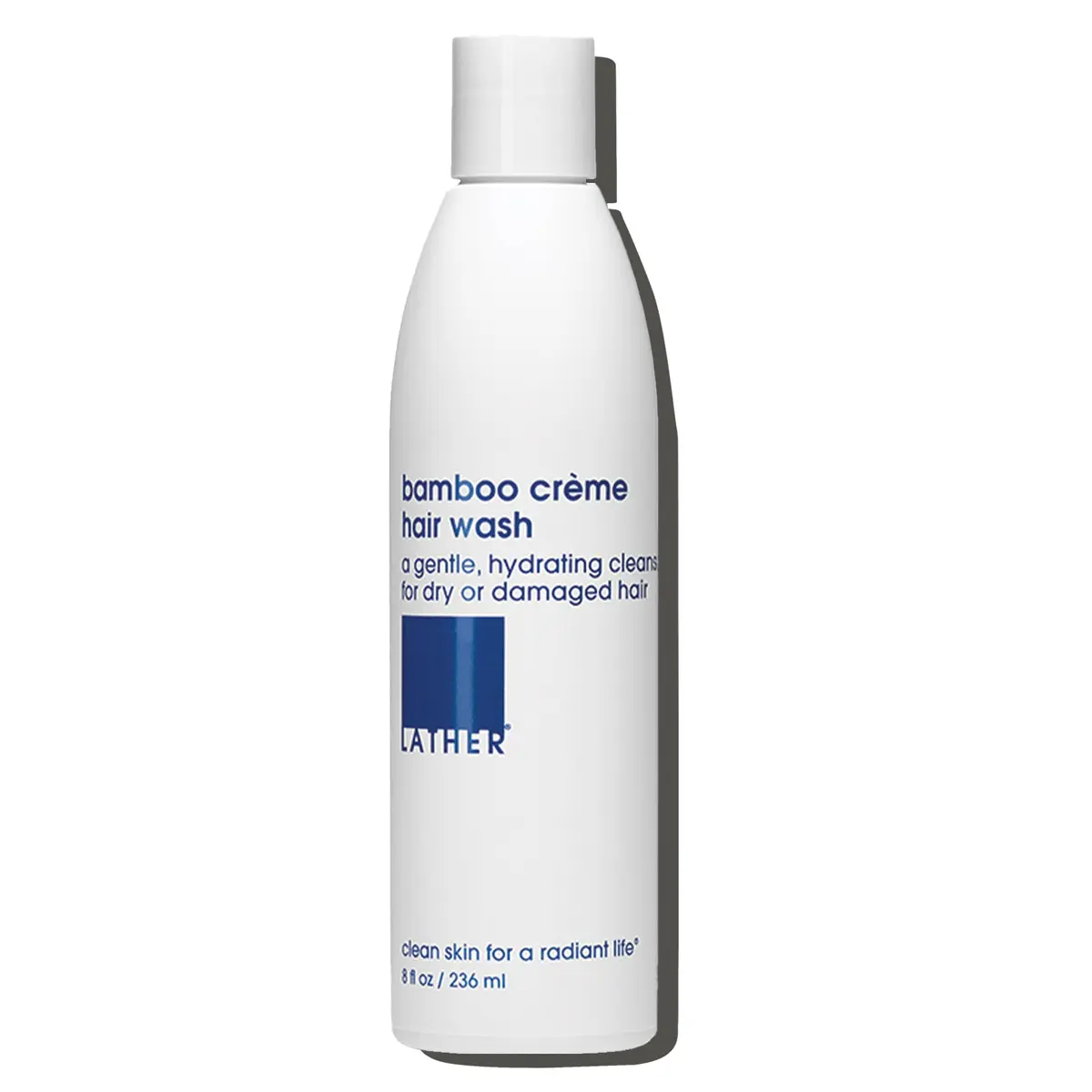 LATHER Bamboo Crème Hair Wash 8 fl oz | Revitalizes Dry, Sensitive Hair with Jojoba Oil & Essential Oils - main product image