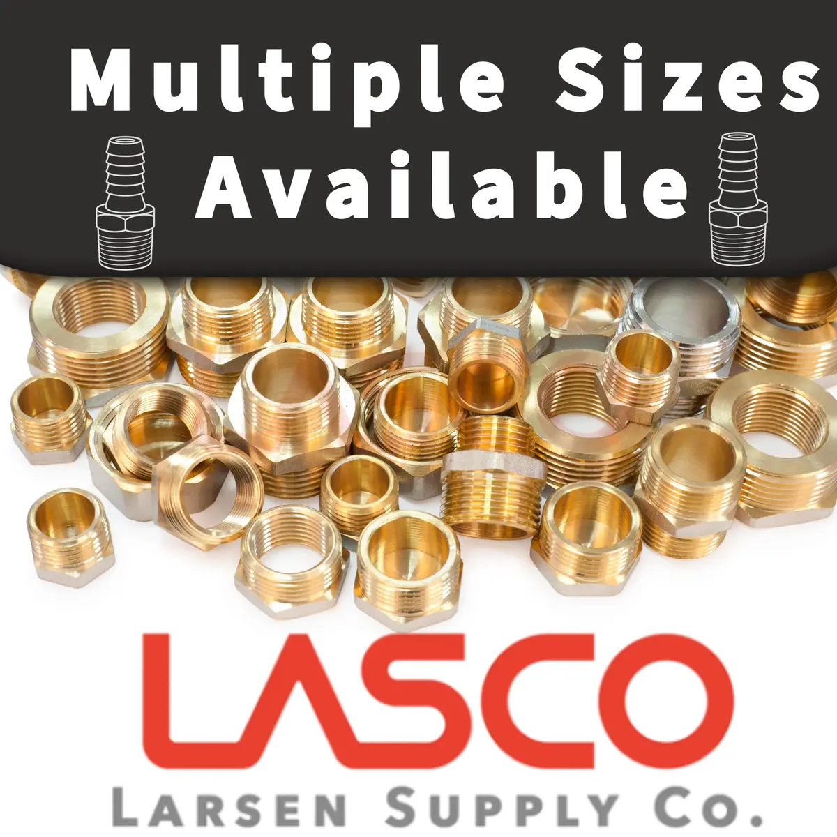 LASCO 17-4833 Brass Adapter 3/8-Inch Flare & 1/2-Inch Male Pipe Thread | Durable Plumbing Fitting - view 5
