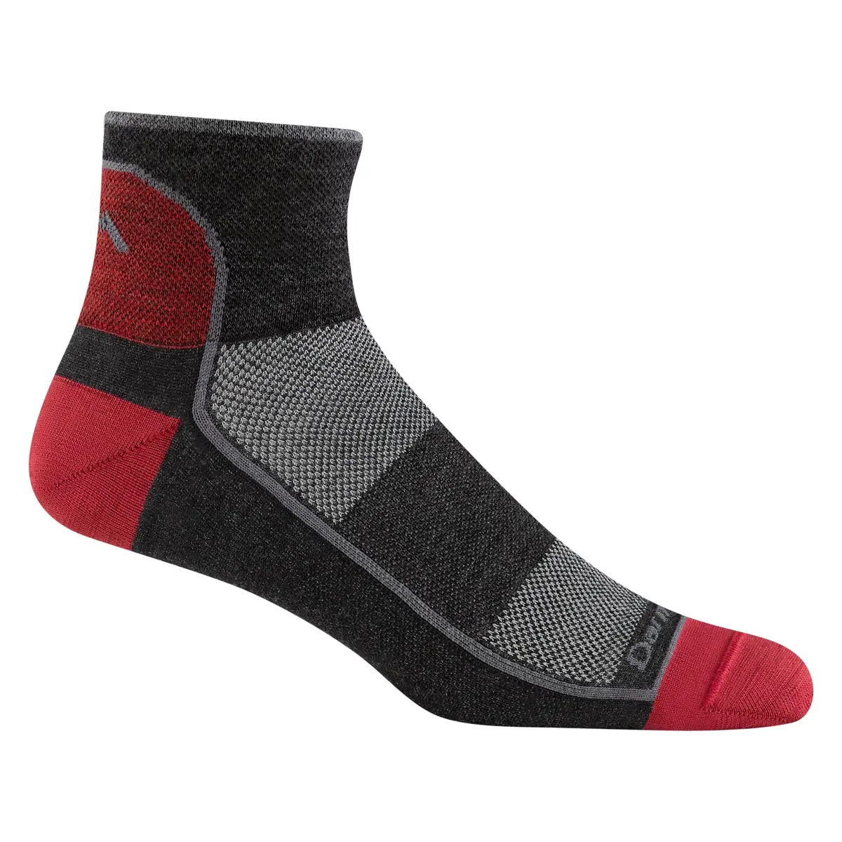 Darn Tough Vermont Men's Merino Wool 1/4 Ultra-Light Athletic Socks | Seamless, Low Cut, Breathable - main product image
