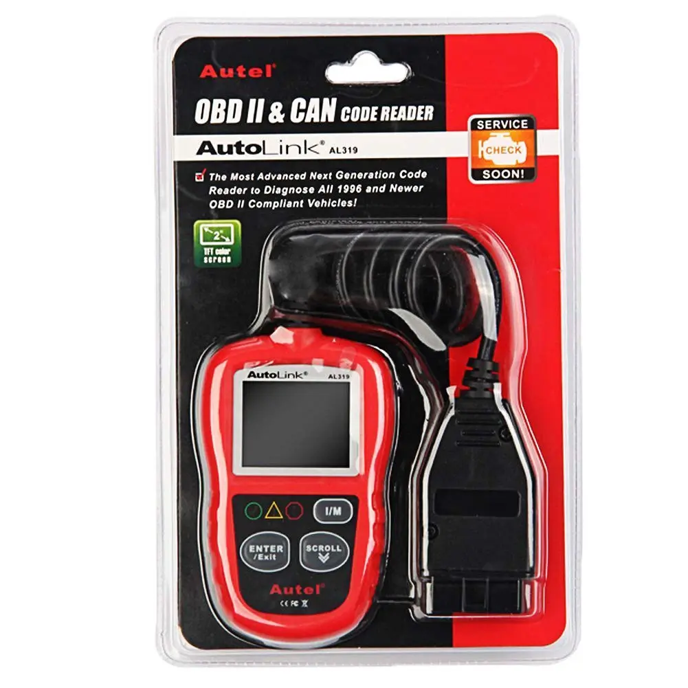 Autel Autolink AL319 Car OBD2 Scanner Code Reader Engine Fault Code Scanner CAN Diagnostic Tool for All Vehicles Since 1996 - view 9