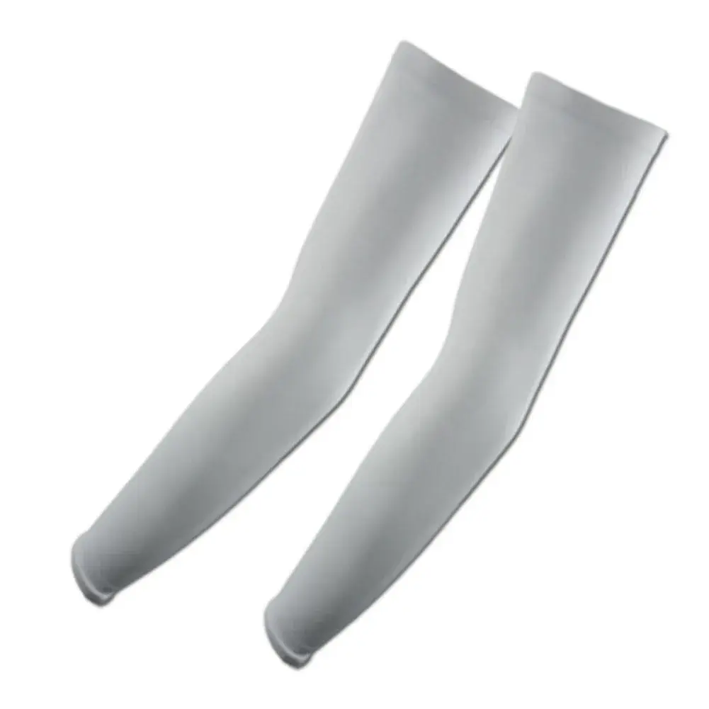 The Elixir Deco Gray Arm Cooling Sleeve (1 Pair) | UV Protection for Cycling, Driving, Outdoor Activities - main product image