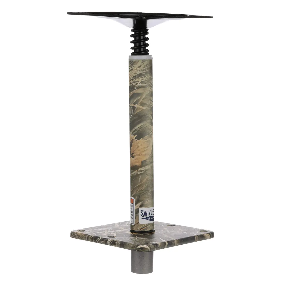Attwood Lock'N-Pin 11" Pedestal Kit 3/4" Pin Camouflage 7"x7" Base | ABYC Code B Compliant Marine Seating - view 2