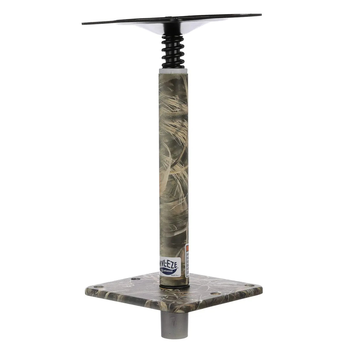 Attwood Lock'N-Pin 11" Pedestal Kit 3/4" Pin Camouflage 7"x7" Base | ABYC Code B Compliant Marine Seating - view 3