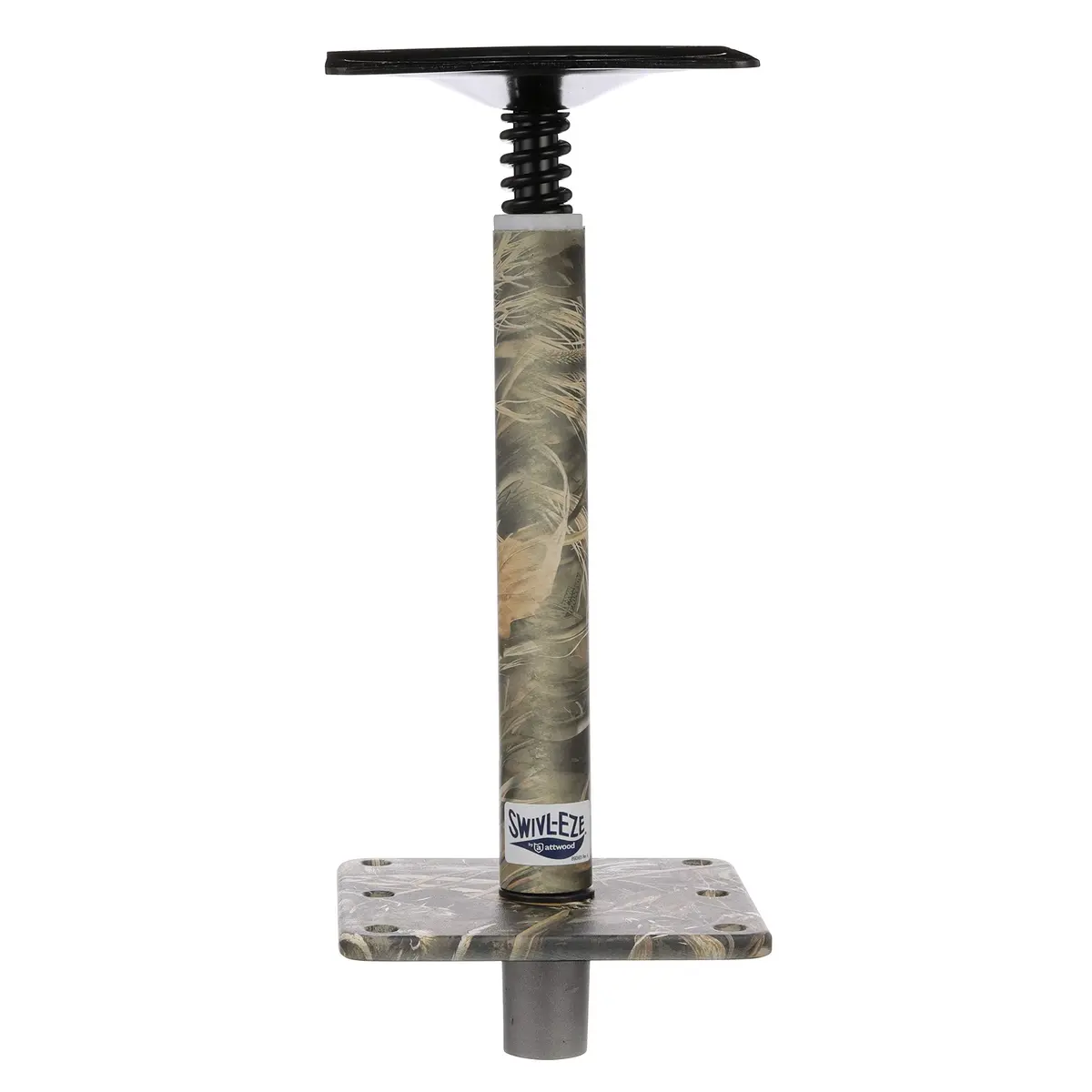 Attwood Lock'N-Pin 11" Pedestal Kit 3/4" Pin Camouflage 7"x7" Base | ABYC Code B Compliant Marine Seating - view 4
