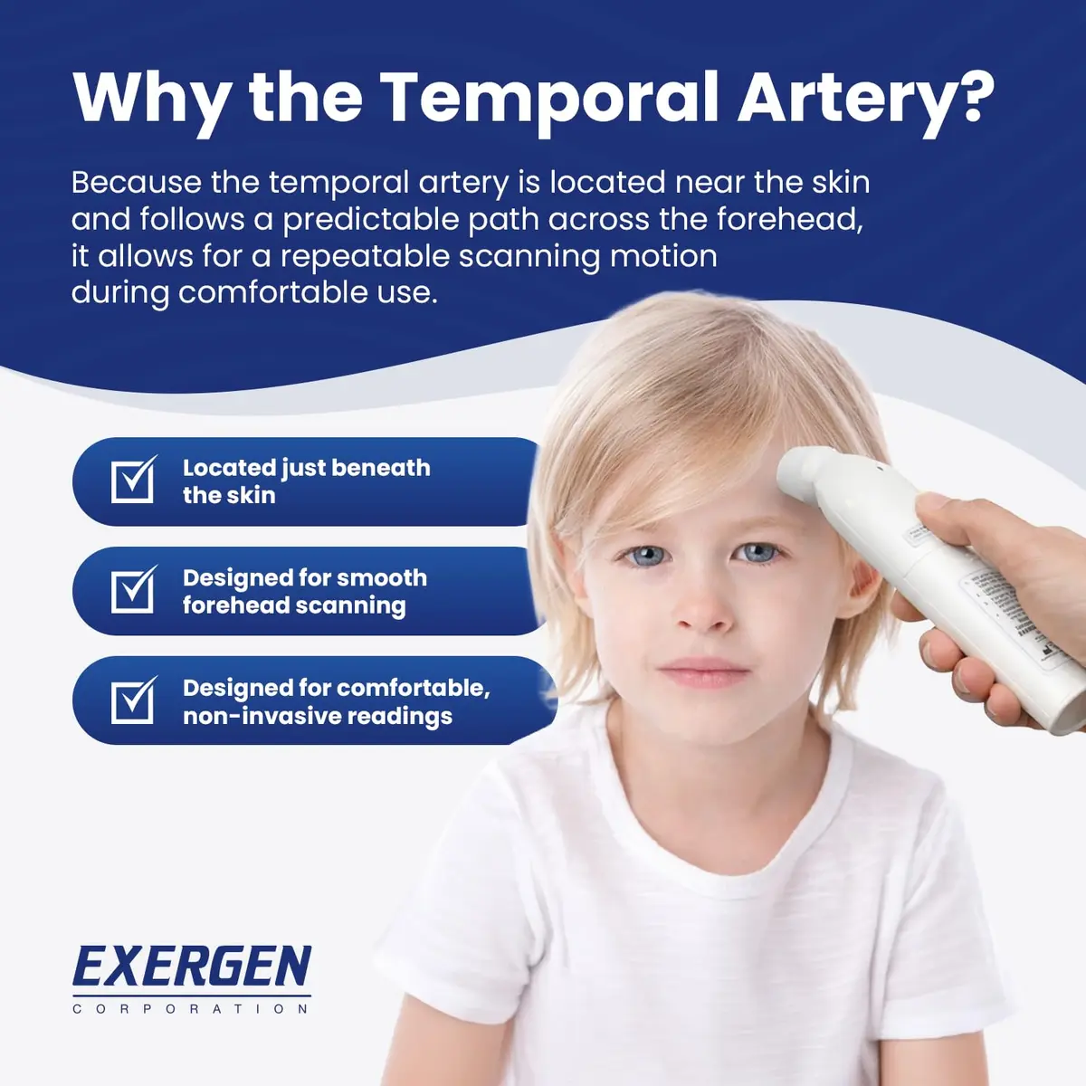 Exergen Temporal Artery Thermometer | Fast Accurate Forehead Reading for Kids & Adults - view 9