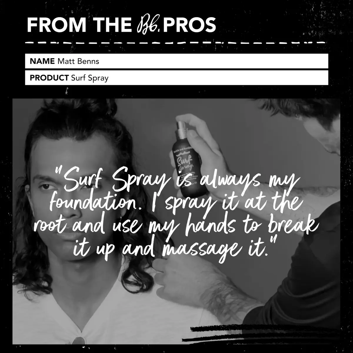 Bumble and bumble. Surf Sea Salt Spray | Volumizing | Air Dry Hair | Adds Tousled Beachy Texture + Matte Finish | For Fine to Medium Wavy, Straight Hair Types | Mini Travel Size, 1.7 Fl Oz - view 5
