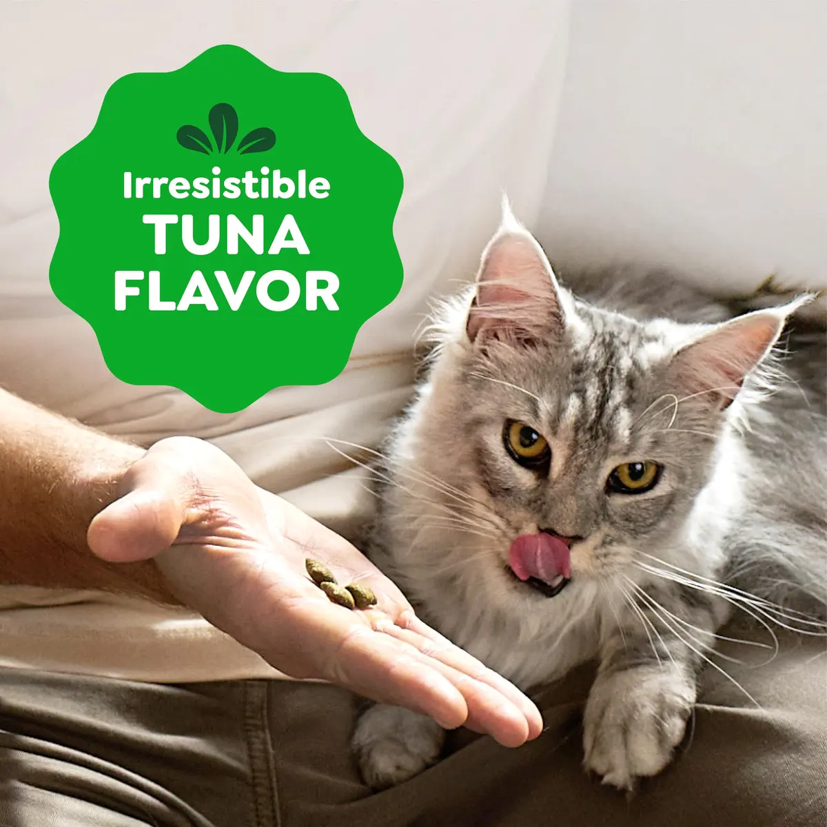 Greenies Feline Smartbites Tuna 2.1 oz | Supports Digestion & Weight Management - view 7