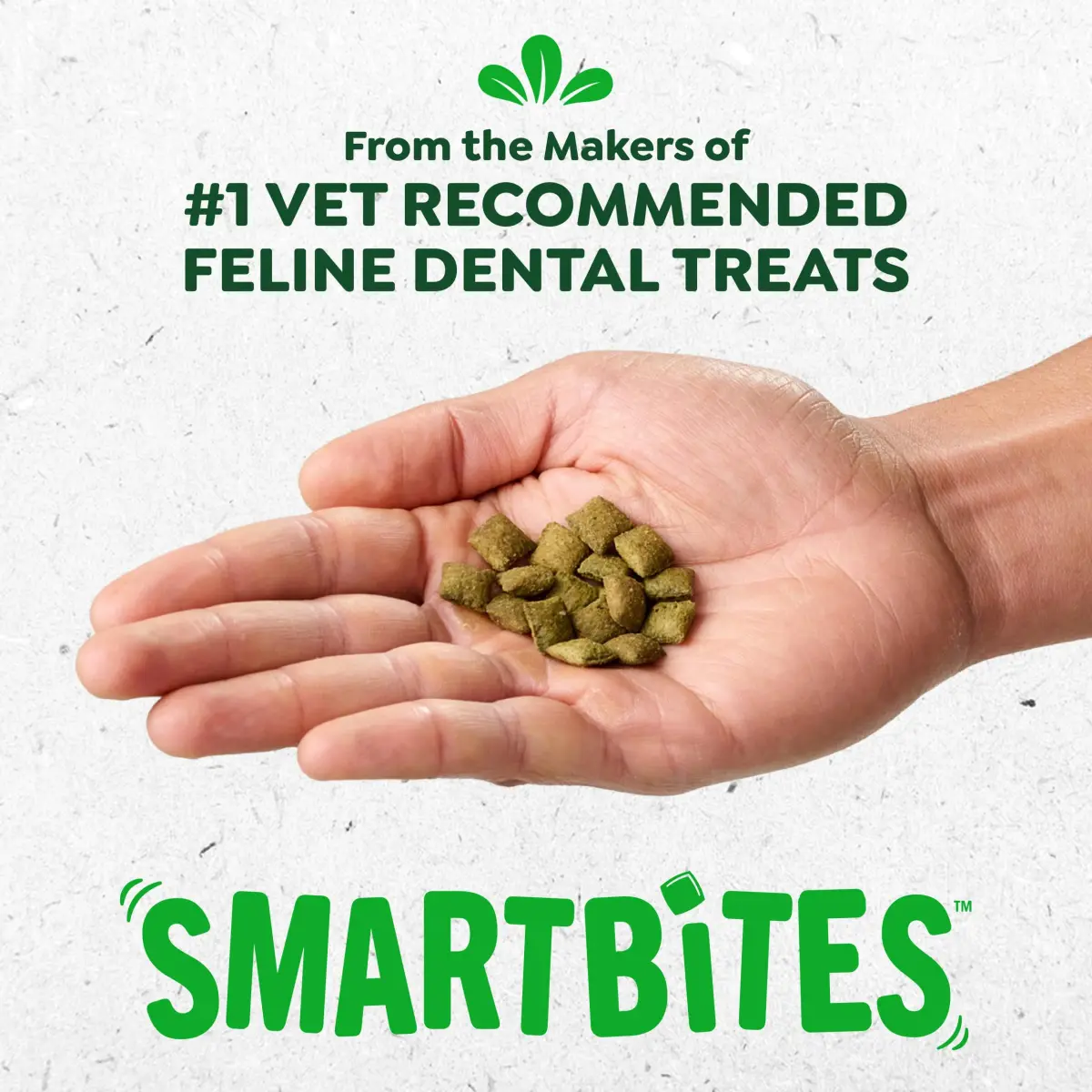Greenies Feline Smartbites Skin & Fur Health Cat Treats, Salmon, 60g (2.1 oz) | Veterinarian-Formulated for Healthy Skin & Fur - view 3