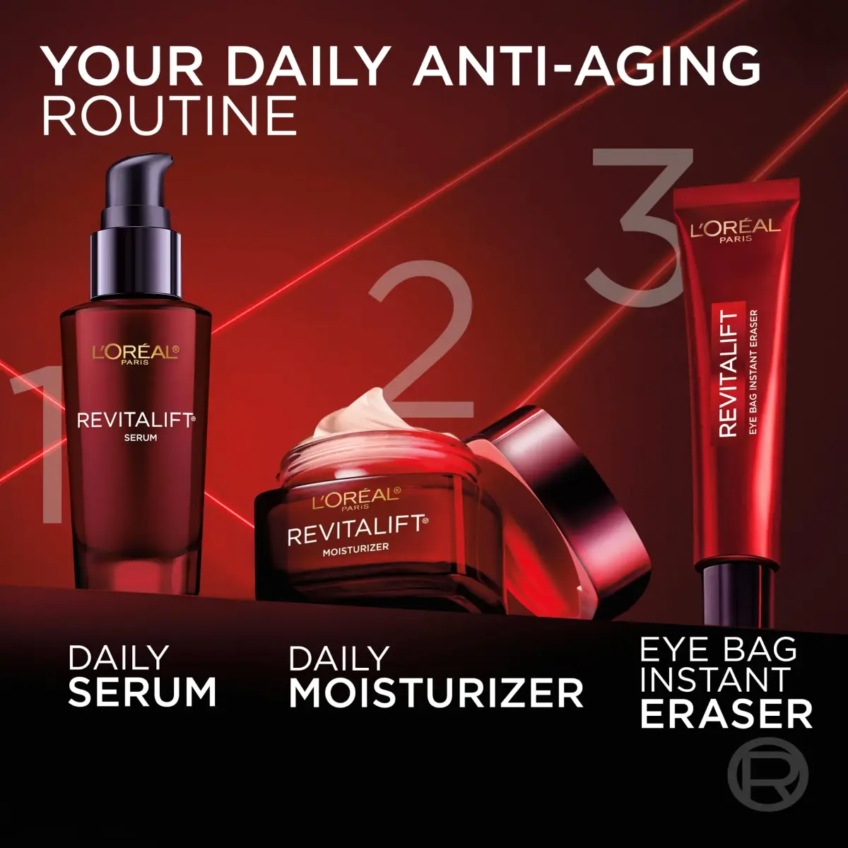 L'Oreal Paris Revitalift Triple Power Anti-Aging Face Serum 30ml (1 Fl Oz) | Repairs Wrinkles, Redensifies Skin - view 6