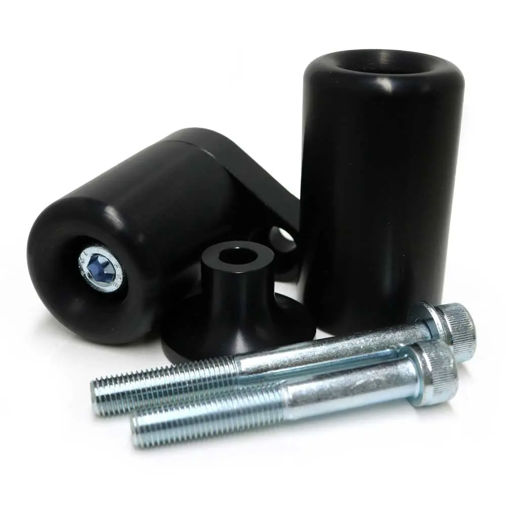 Shogun Motorsports Kaw ZX6 ZX6R ZX6RR ZX636 2007 2008 Black No Cut Frame Sliders | Premium USA Quality - view 5