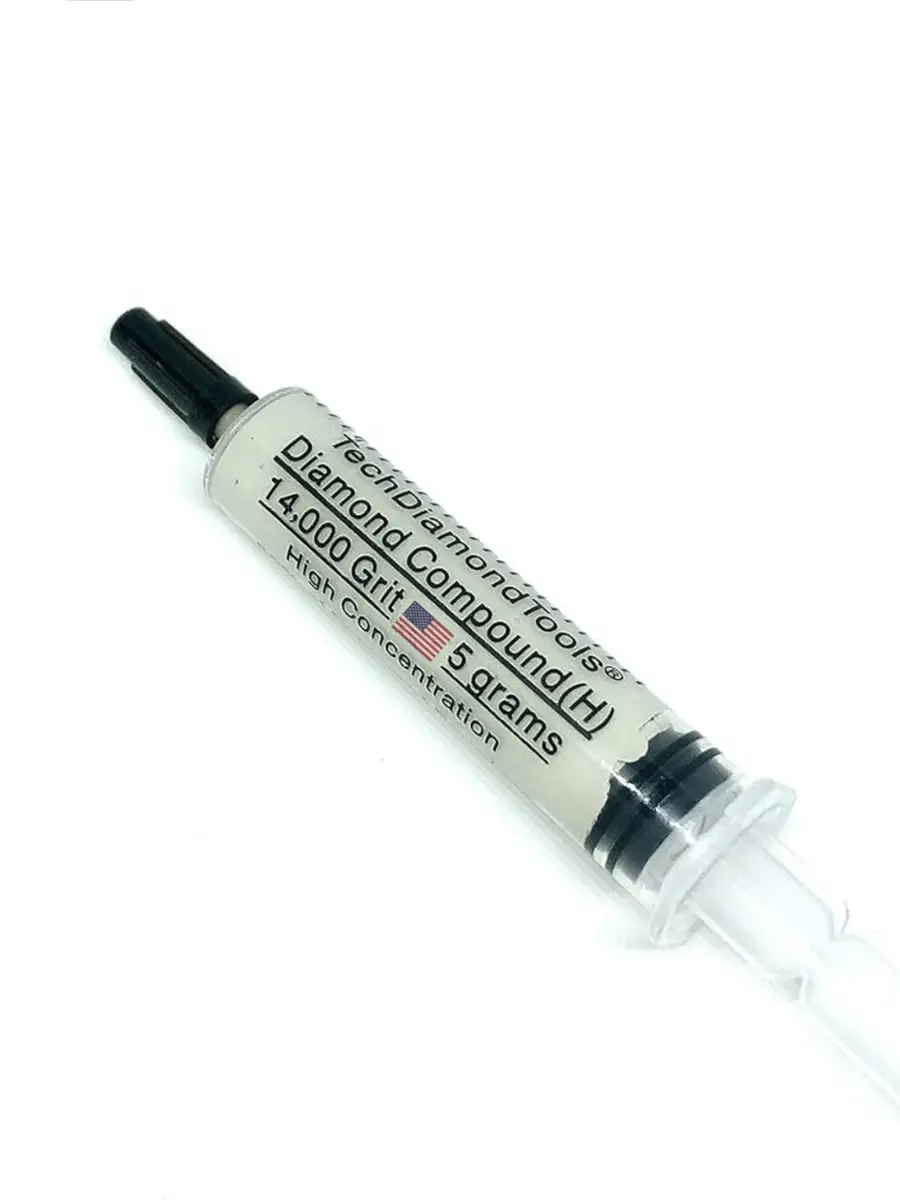 TechDiamondTools Diamond Polishing Compound 5g (0.176 oz) | 14,000 Grit (0-1 Micron) for Mirror Finish - view 2