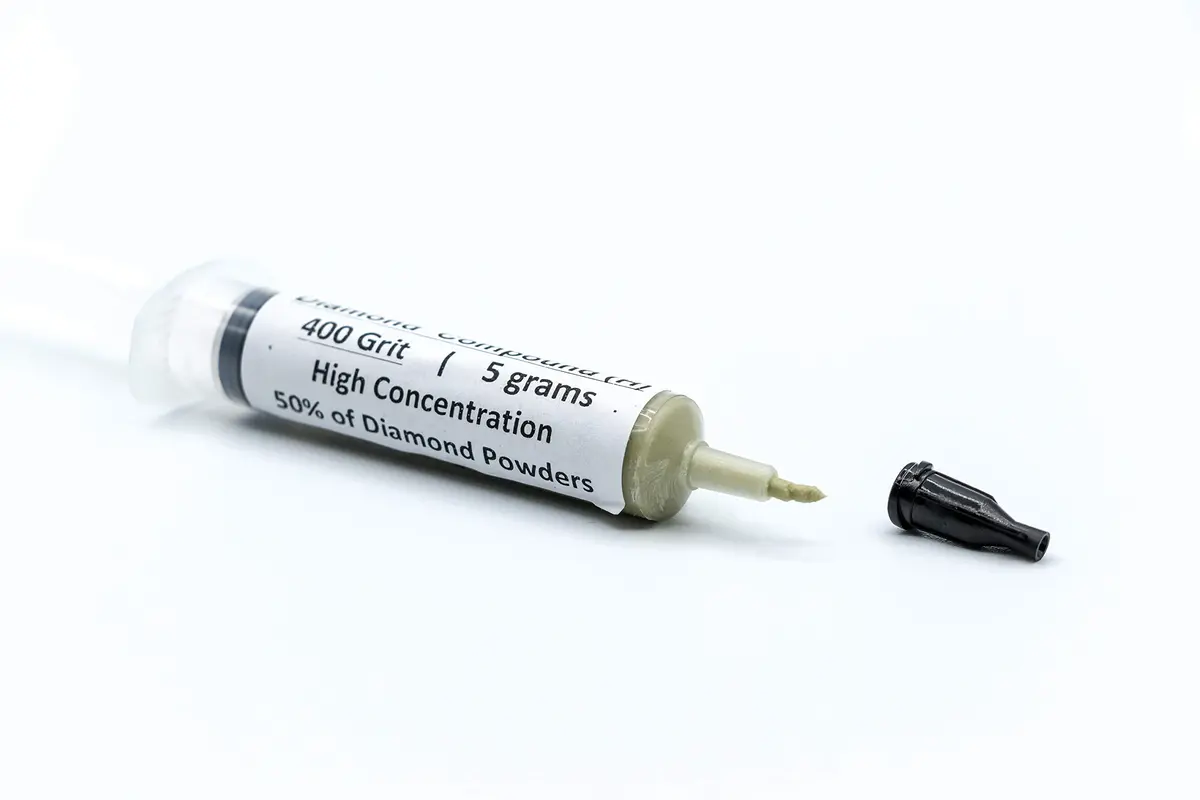 TechDiamondTools Diamond Polishing Compound 5g (0.176 oz) | 14,000 Grit (0-1 Micron) for Mirror Finish - view 3