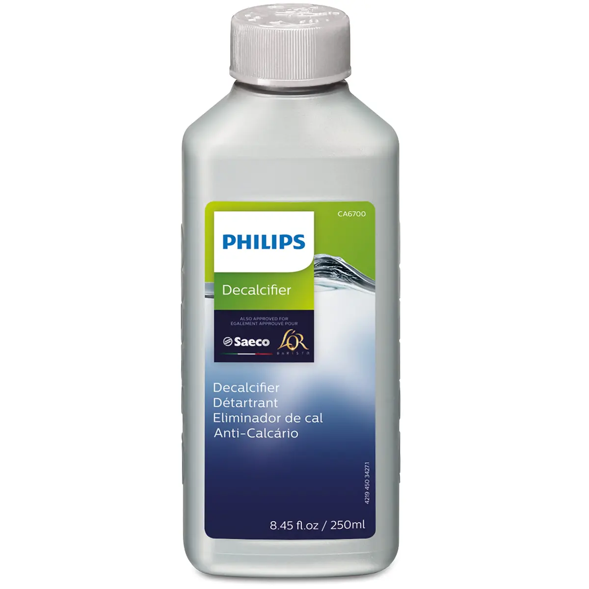 Philips Espresso Machine Descaler 250ml (8.45 Fl Oz) | Protects Against Limescale & Corrosion - view 3