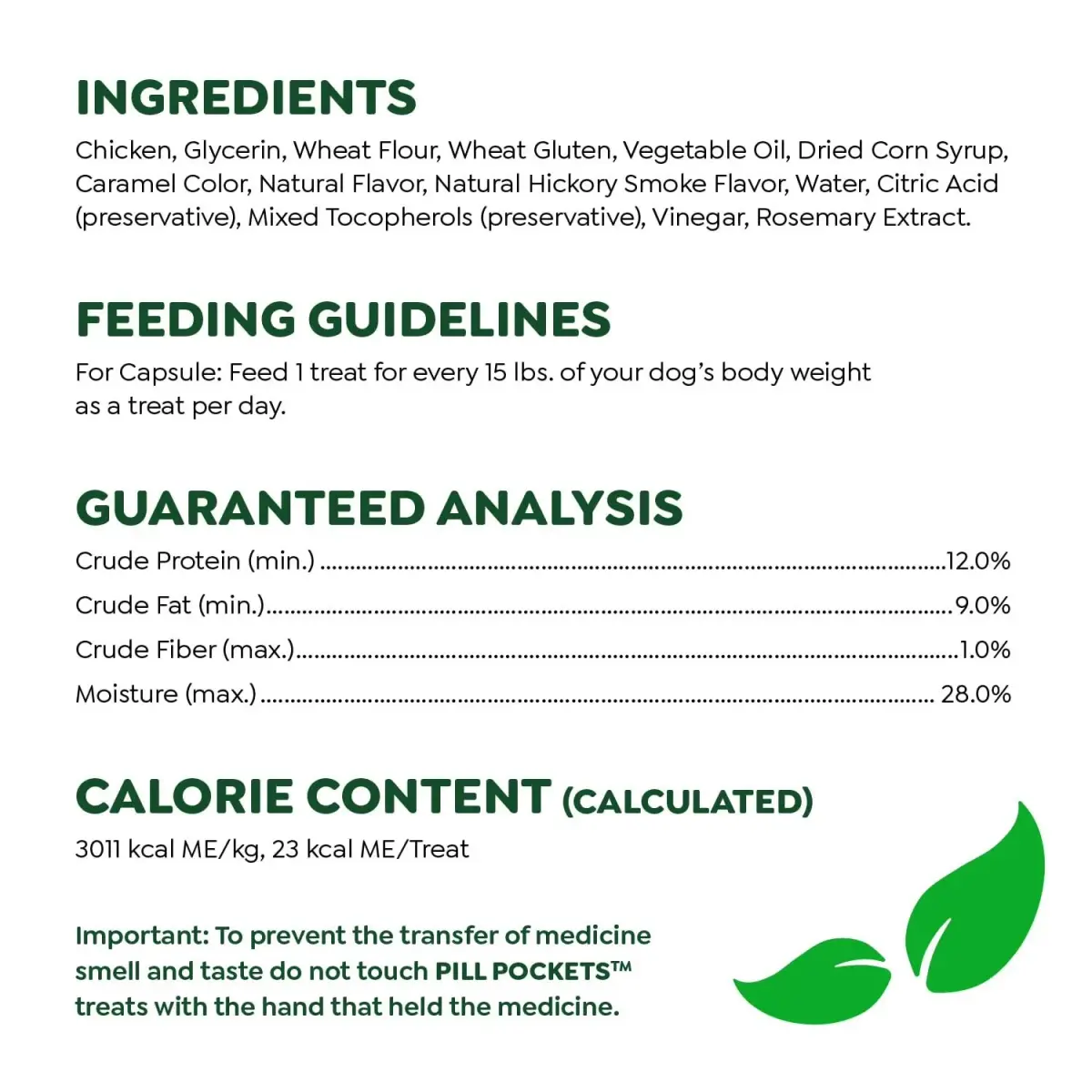Greenies Pill Pockets Large Size Dog Treats Hickory Smoke 180 Count (30 Count x 6 Packs) | Vet-Recommended Medication Masking Treats - view 6