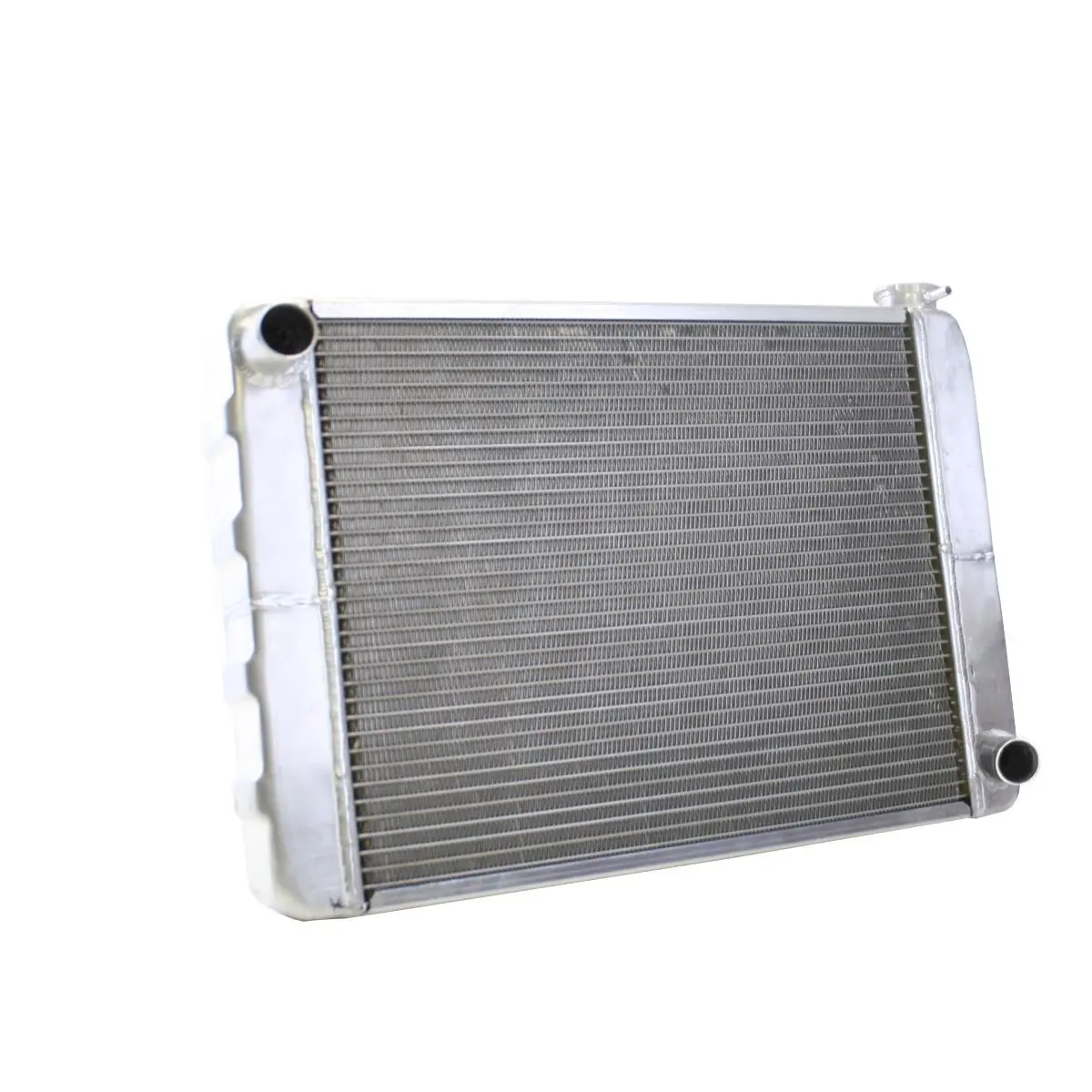 Griffin Radiator 1-25201-XS Universal Aluminum Radiator 24" x 16" | Cross Flow, 2 Rows of 1" Tube, 19" x 15.47" x 3" - main product image