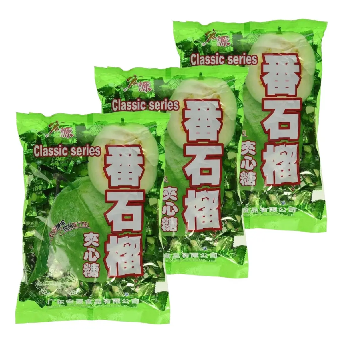 Hongyuan Guava Candy 350g (12.3 oz) | Popular Asian Sweet with Real Guava Fragrance - main product image
