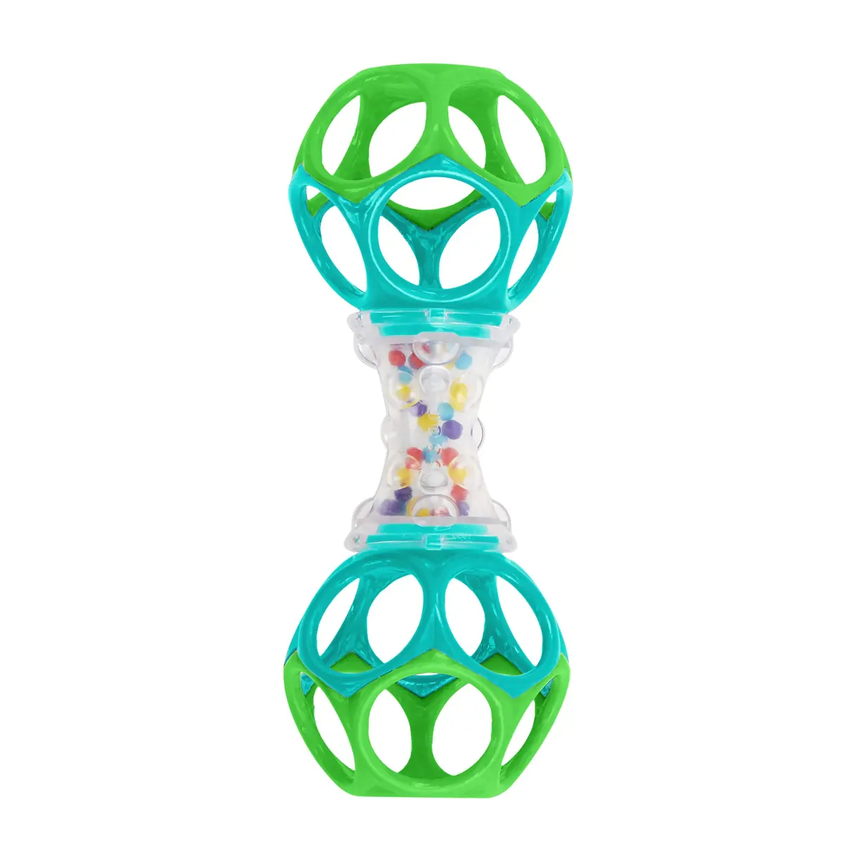 Bright Starts Oball Shaker Rattle Toy | BPA-Free, Easy Grip for Newborns & Infants - main product image