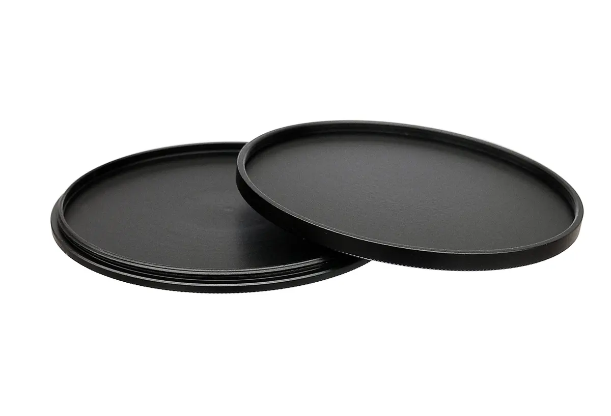 Fotasy 67mm Metal Filter Stack Caps Set, Aluminum Alloy, Slim 6mm Height | Protects Filters from Dust, Scratches & Fingerprints - view 2