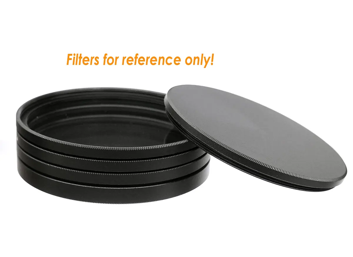 Fotasy 67mm Metal Filter Stack Caps Set, Aluminum Alloy, Slim 6mm Height | Protects Filters from Dust, Scratches & Fingerprints - view 4