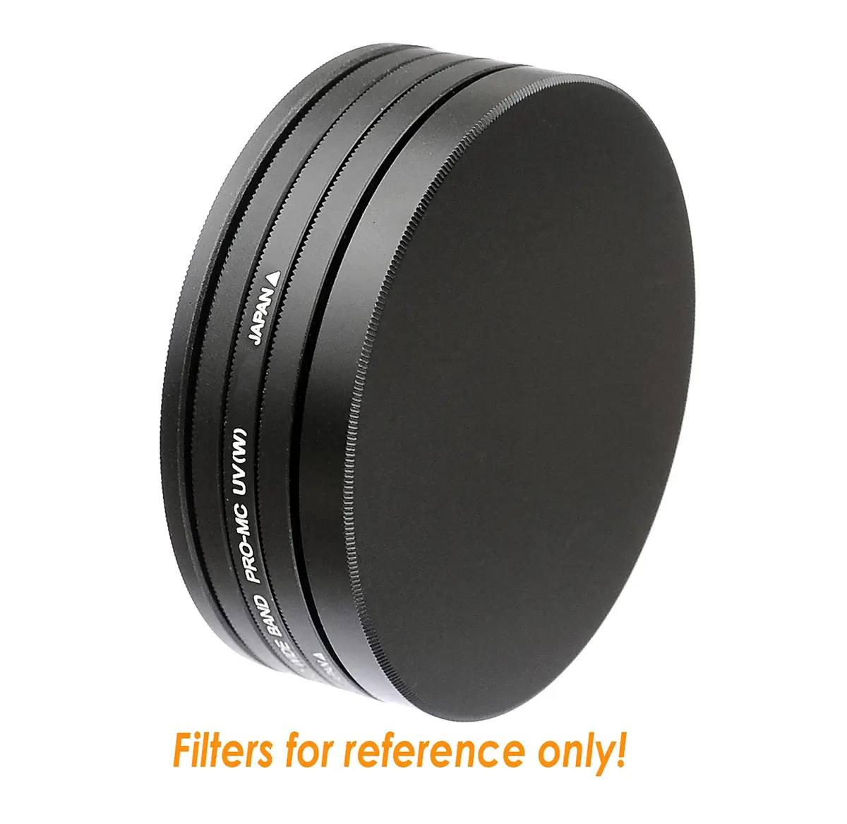 Fotasy 72mm Metal Filter Stack Caps Aluminum Alloy Slim Fits 72mm UV CPL Fader ND Filter - view 5