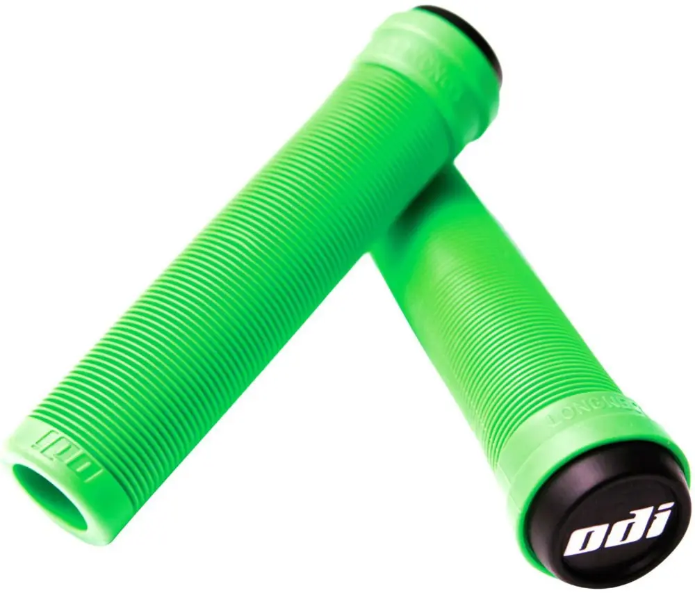 Old Dutch International Handlebar Grips Lime Green | Flangeless Longneck Design for Cycling - main product image