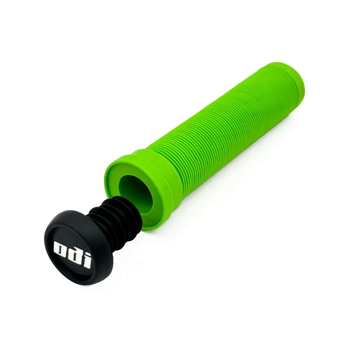 Old Dutch International Handlebar Grips Lime Green | Flangeless Longneck Design for Cycling - view 2