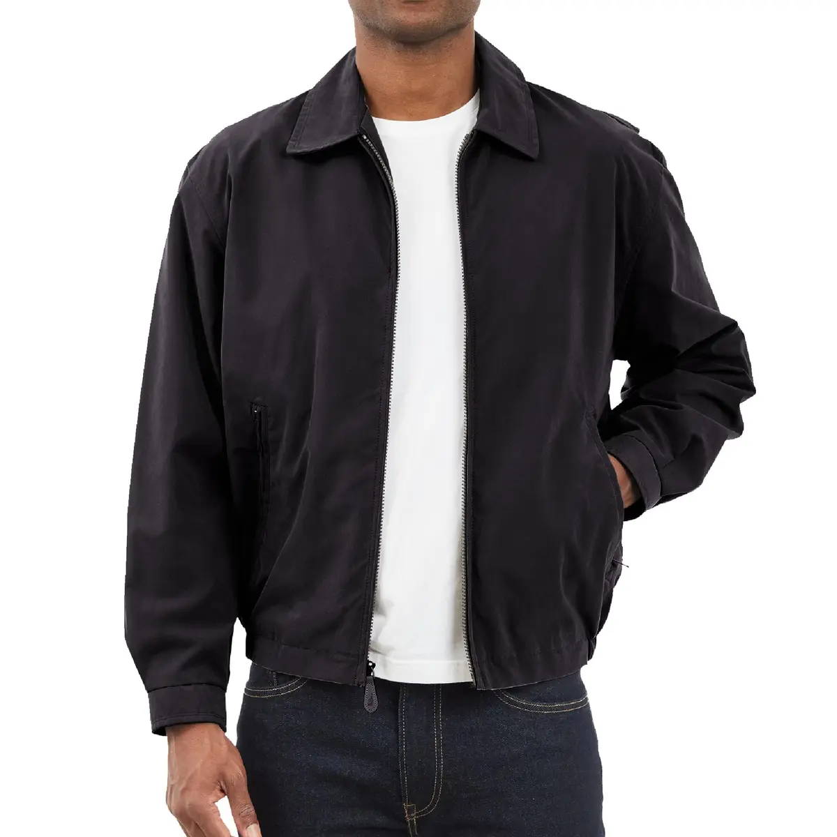 London Fog Men's Auburn Zip-Front Golf Jacket 4X-Large Big | Wind & Water Resistant - main product image