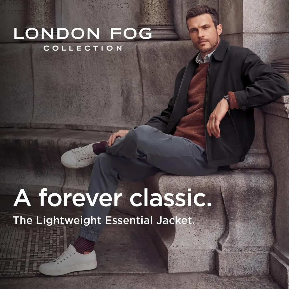 London Fog Men's Auburn Zip-Front Golf Jacket 4X-Large Big | Wind & Water Resistant - view 4