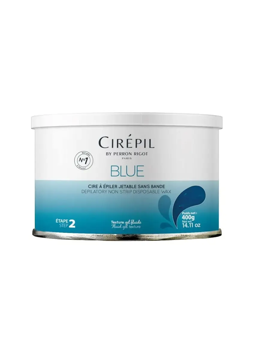 Cirepil Blue Stripless Hard Wax 400g (14.11oz) | Professional Salon-Quality Hair Removal for All Skin Types - main product image