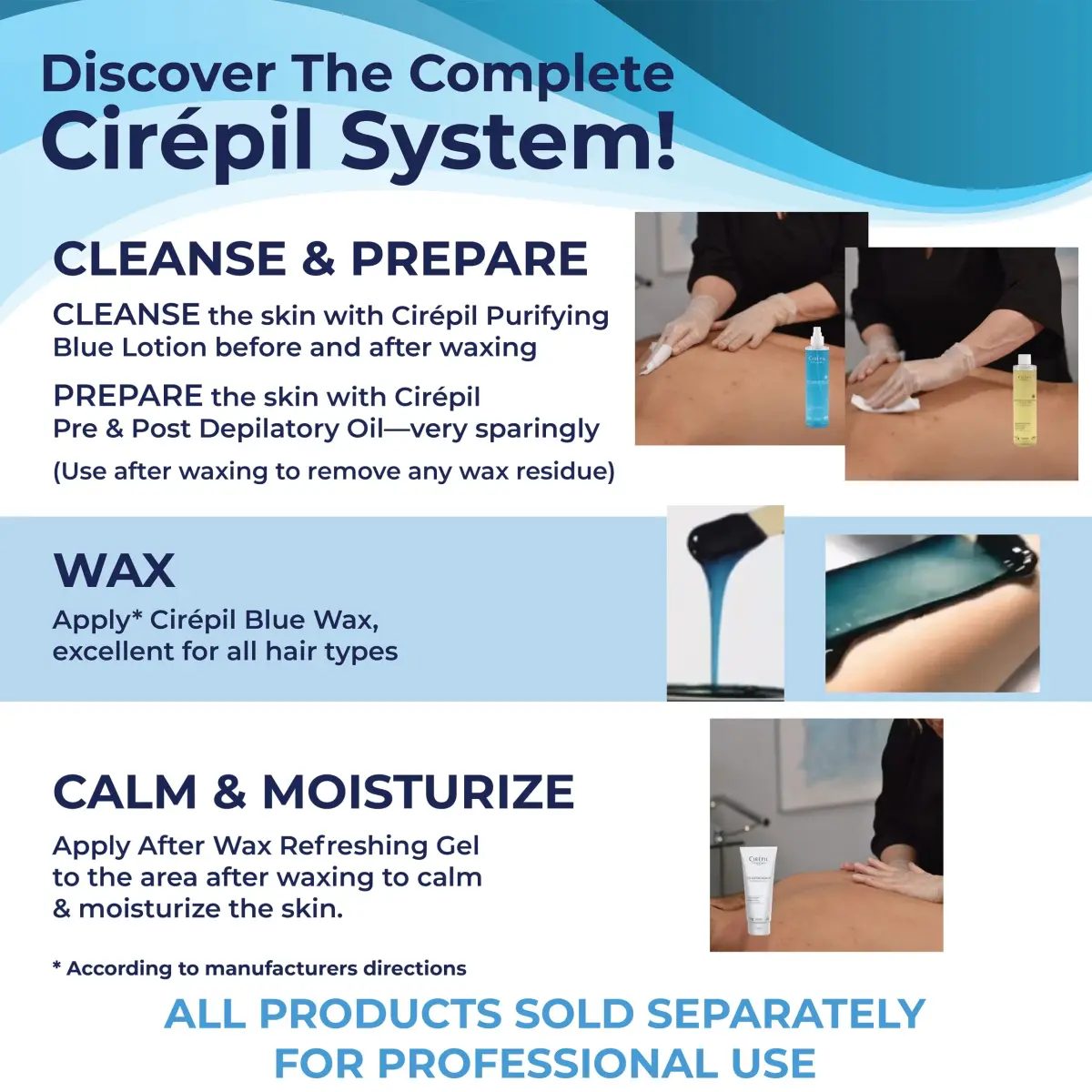Cirepil Blue Stripless Hard Wax Beads 800g (28.22oz) | Professional Hair Removal for Face, Bikini & Body - view 8