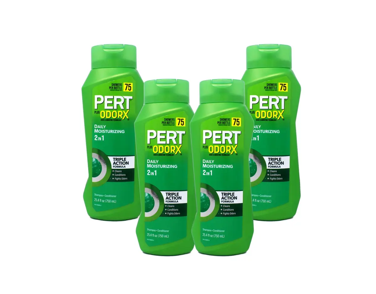 Pert 2-in-1 Complete Clean Shampoo and Conditioner for Men - 750ml (25.4 Fl Oz) Each | Fresh Scent & All-Day Manageability - main product image