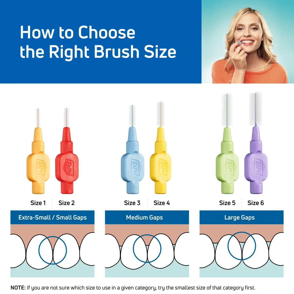 TePe Extra Soft Interdental Brush 0.5 mm (Red) | Dentist-Developed for Gentle Cleaning - view 4