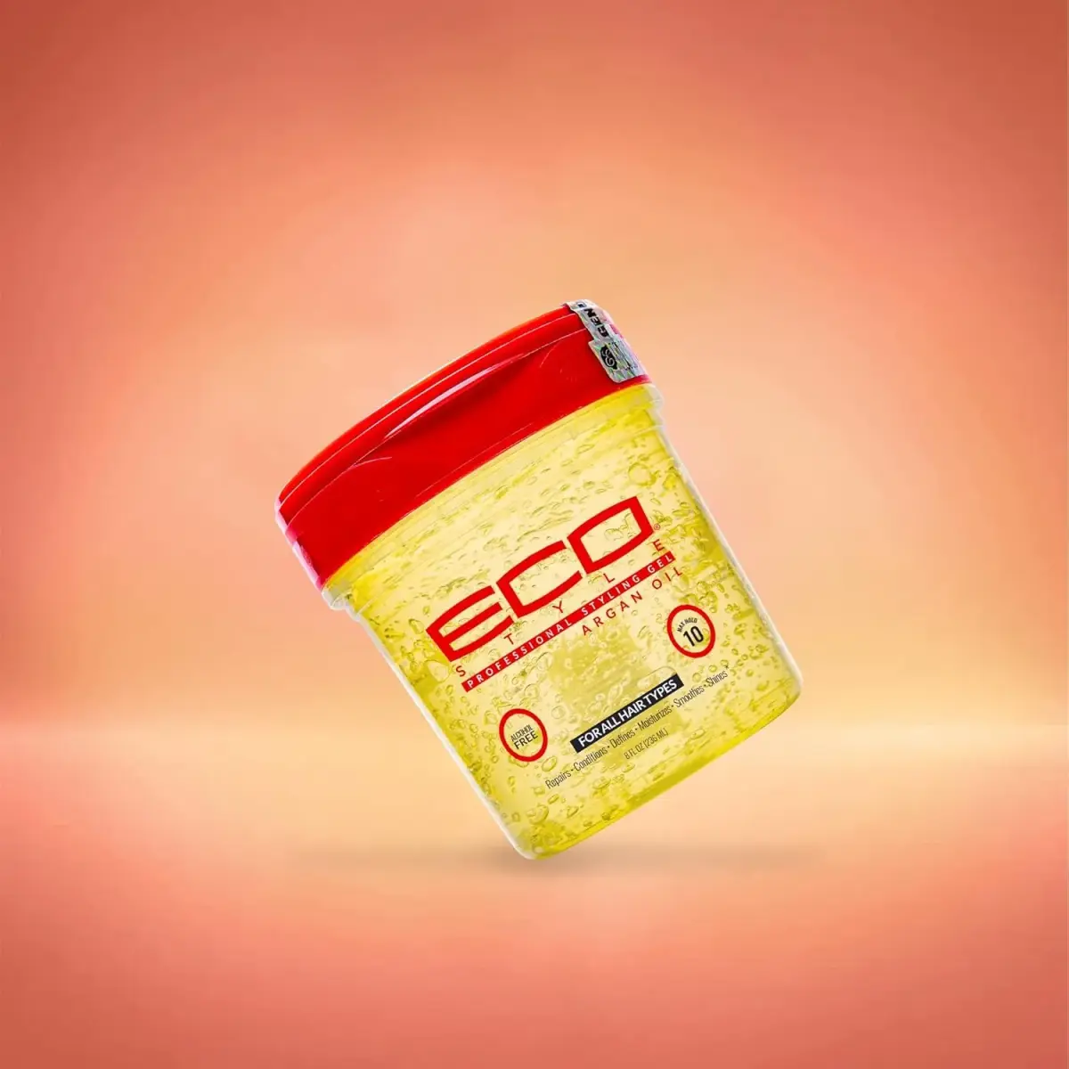 Eco Style Moroccan Argan Oil Styling Gel 236ml (8 oz) | Maximum Hold & Shine - view 3