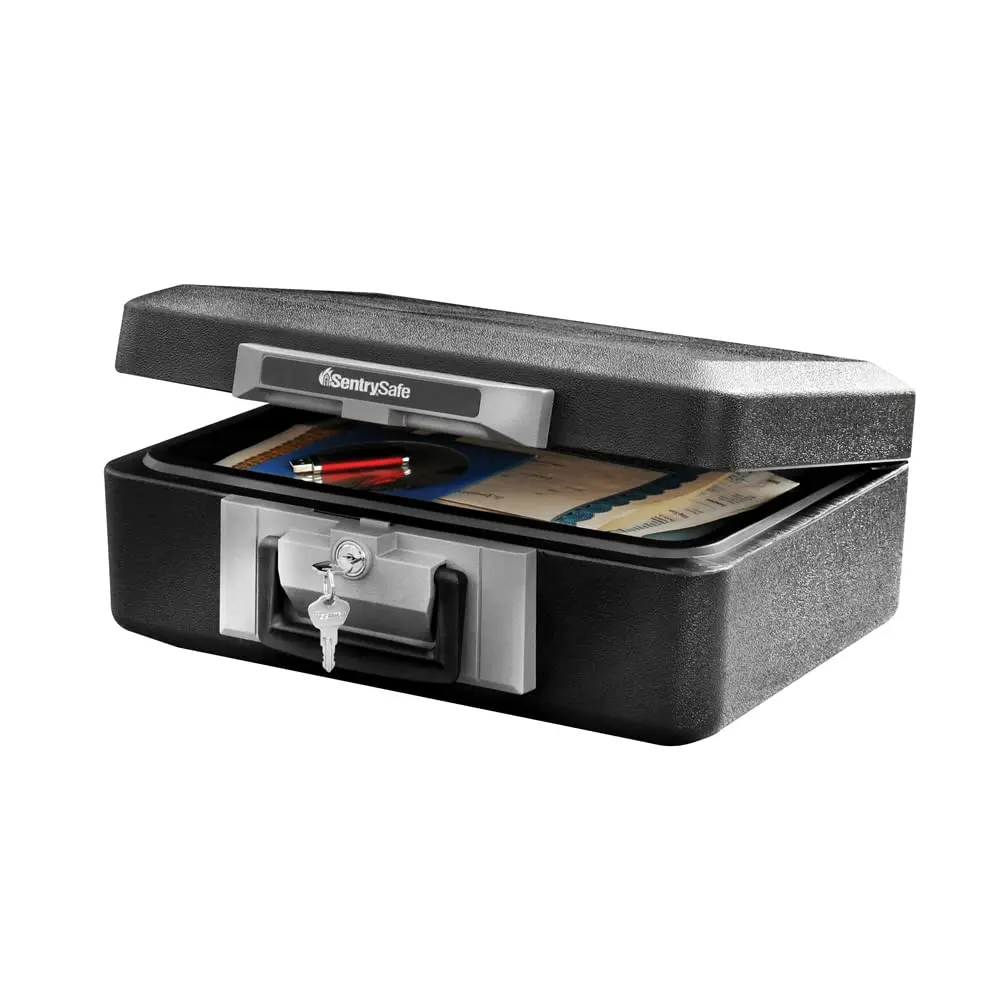 SentrySafe Fireproof Safe Box 1160 with Key Lock, 0.25 cu. ft. (7 L) | UL Classified Fire Endurance - main product image