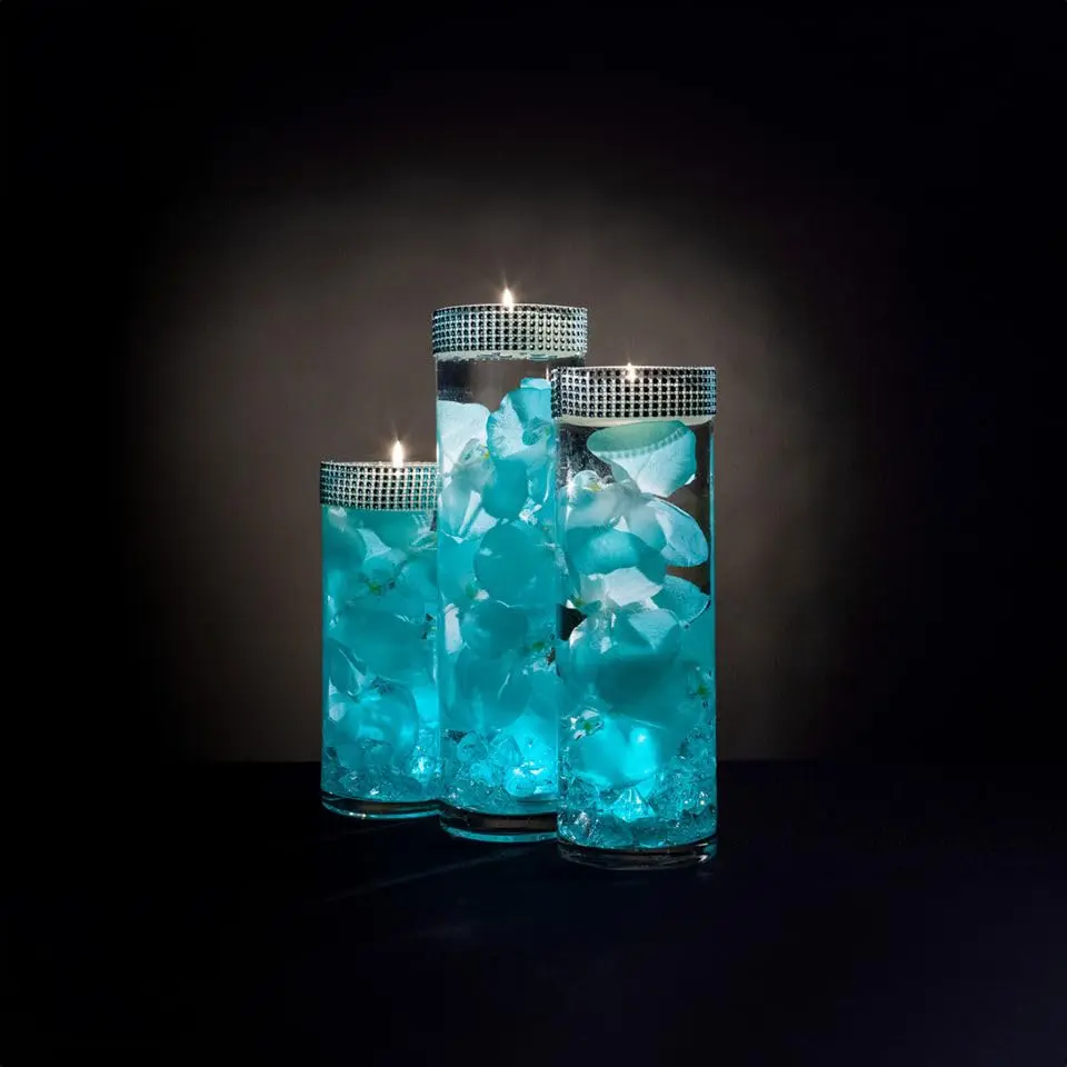 WGVI Thick Weighted Clear Cylinder Glass Vase 3" W x 10" H | Handcrafted, Durable, Elegant - view 7