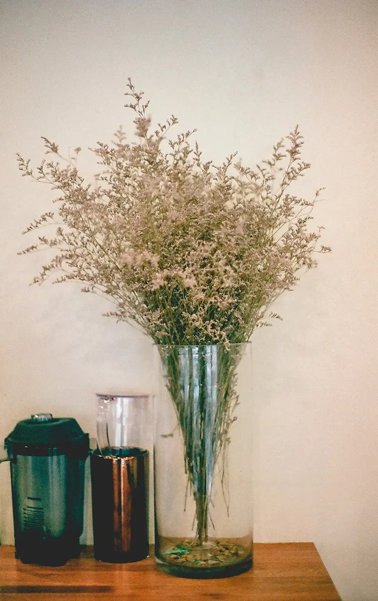 WGVI Clear Cylinder Glass Vase 18cm (7") x 30cm (12") | Handcrafted Home Accent Decor - view 6
