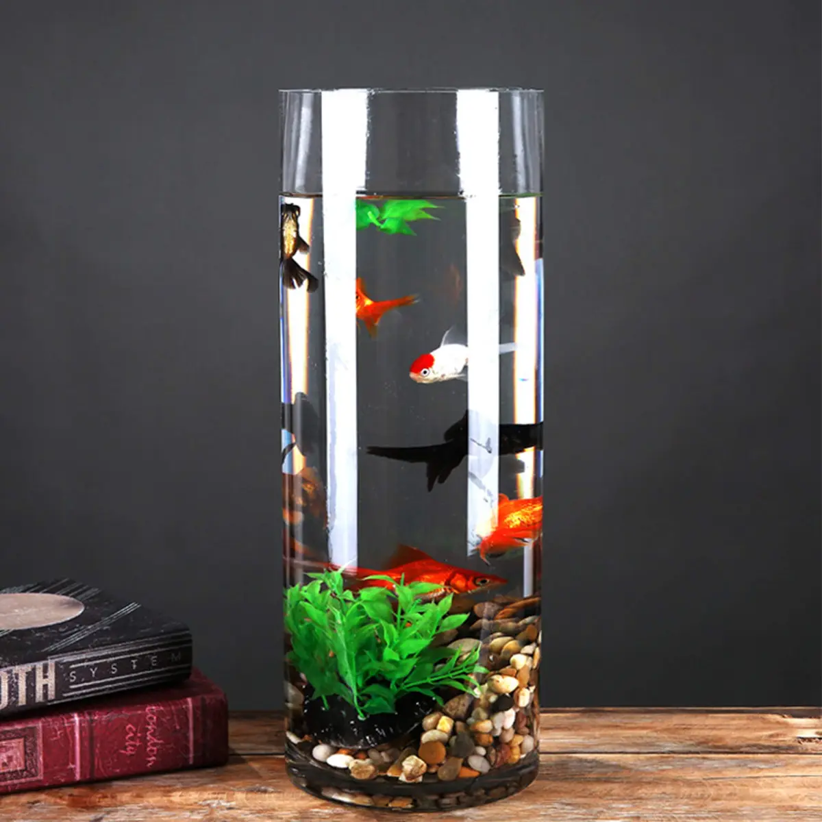 WGVI Clear Cylinder Vase 180 mm (7") x 500 mm (20") | Handcrafted Glassware for Events & Home Decor - view 6
