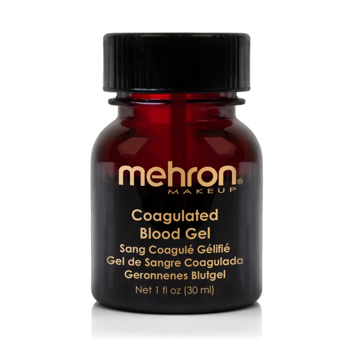 Mehron Makeup Coagulated Blood Gel 30ml (1 Fl Oz) | Realistic Fake Scab Blood for SFX - main product image