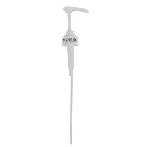 Monin White Syrup Pump for 750 ML Glass Bottle | Acrylic Dispenser for Syrups - view 2