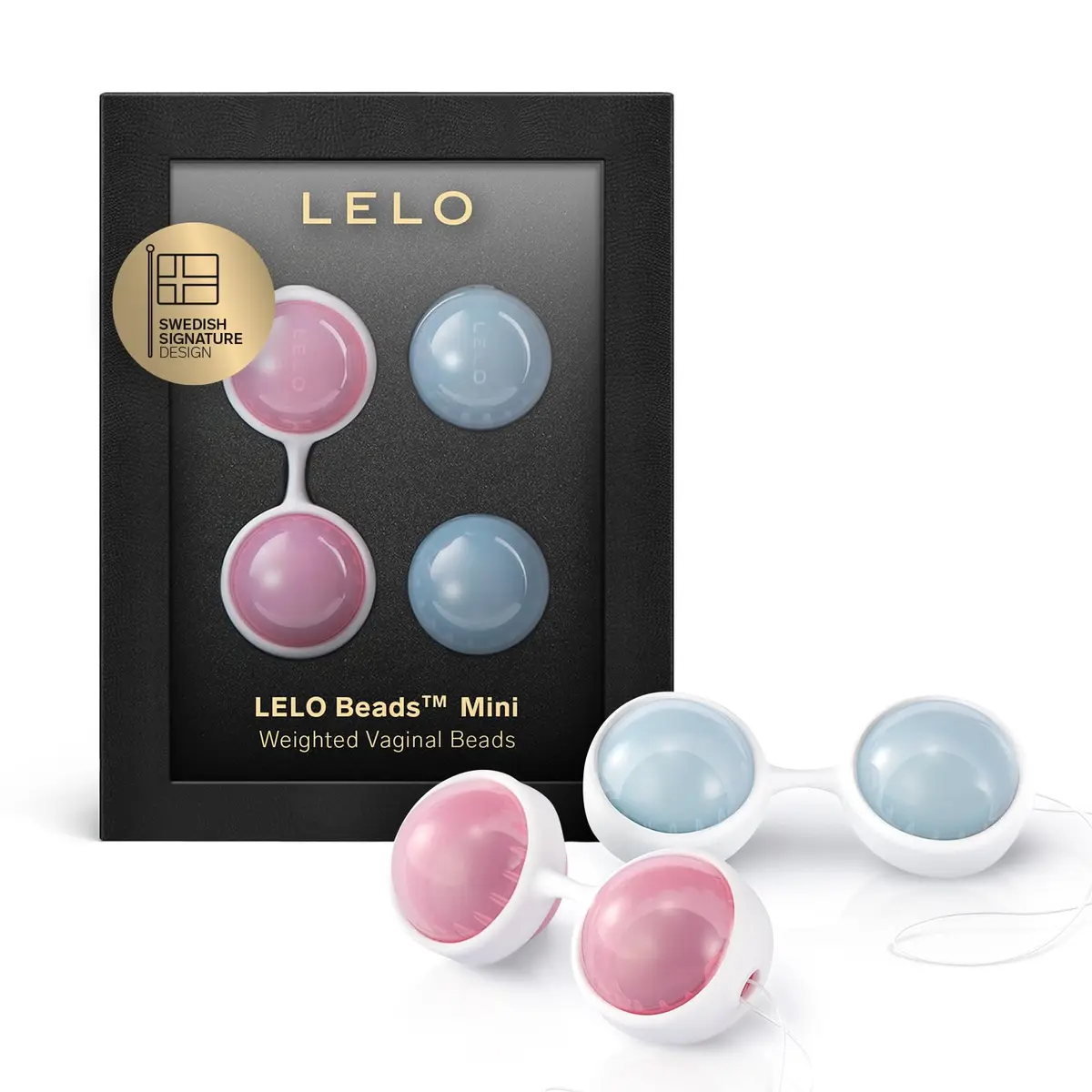 LELO Beads Mini - Small Kegel Balls (4-Pack) | Pelvic Floor Trainer for Beginners - main product image