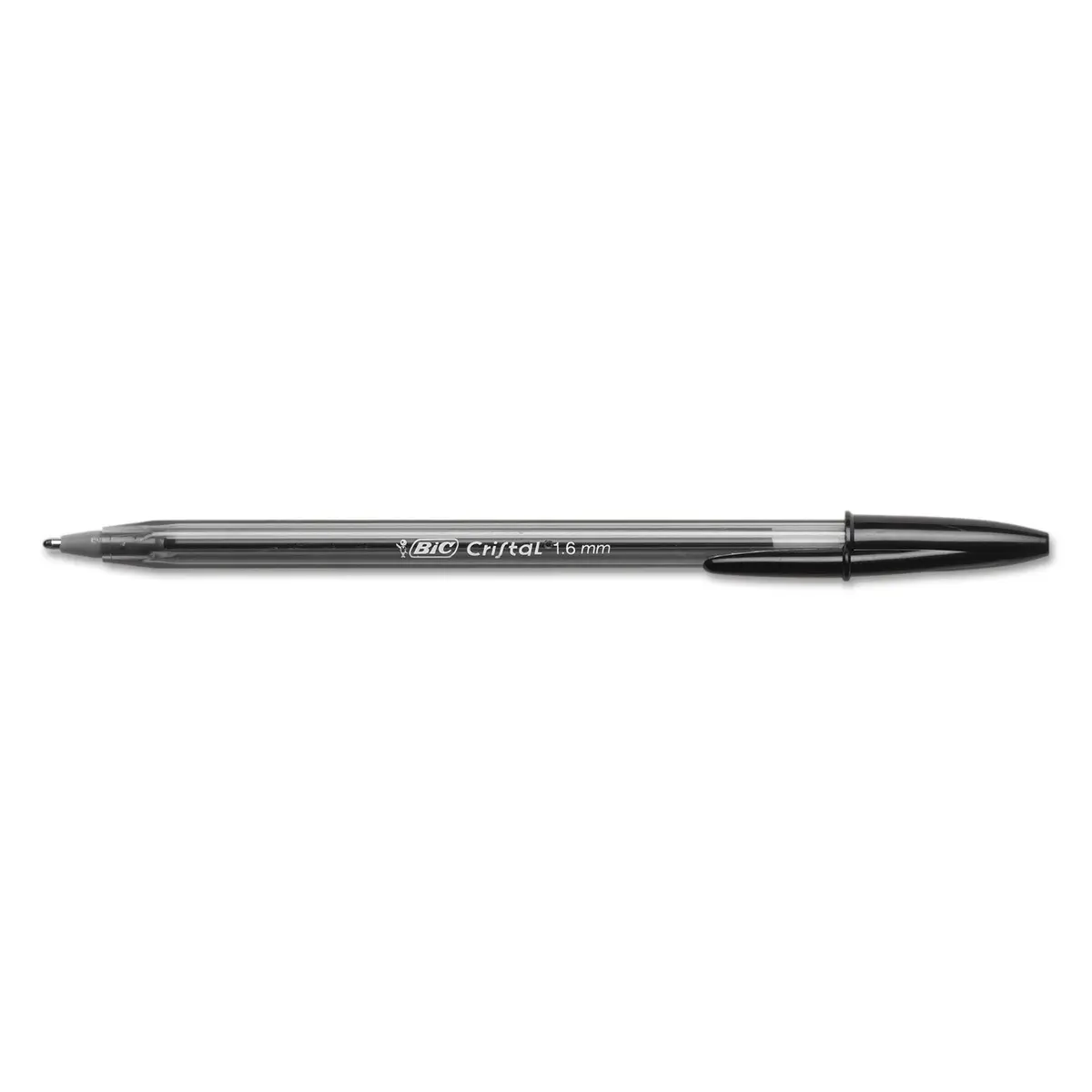 BIC Cristal Xtra Bold Ballpoint Pen, Black Ink, 1.6mm Bold, Dozen | Smooth Writing Instrument for Students & Office - view 2