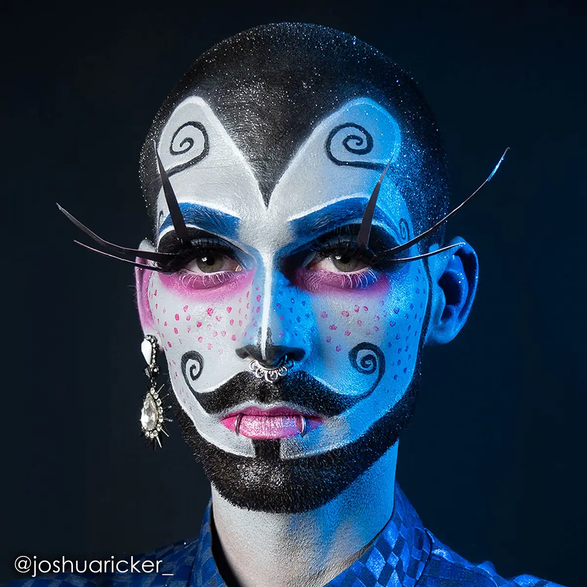 Mehron Makeup StarBlend - MOONLIGHT WHITE Wet/Dry Pressed Powder Face Paint | Full Coverage, Stage-Ready (70-120 chars) - view 2