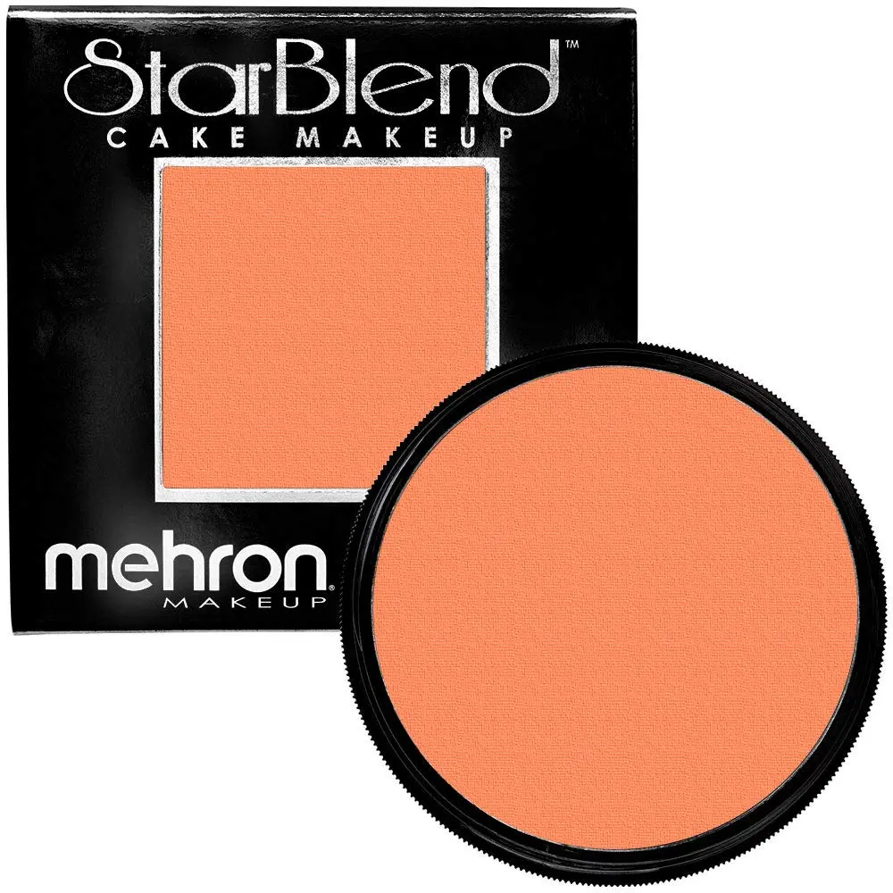 Mehron Makeup StarBlend - ORANGE | Full Coverage Wet/Dry Face Paint for Stage & Cosplay - main product image