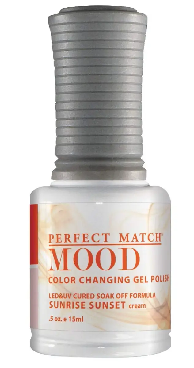 LeChat Perfect Match Mood Gel Polish Sunrise Sunset 15ml (0.5 Fl Oz) | Temperature-Activated Color Change - main product image