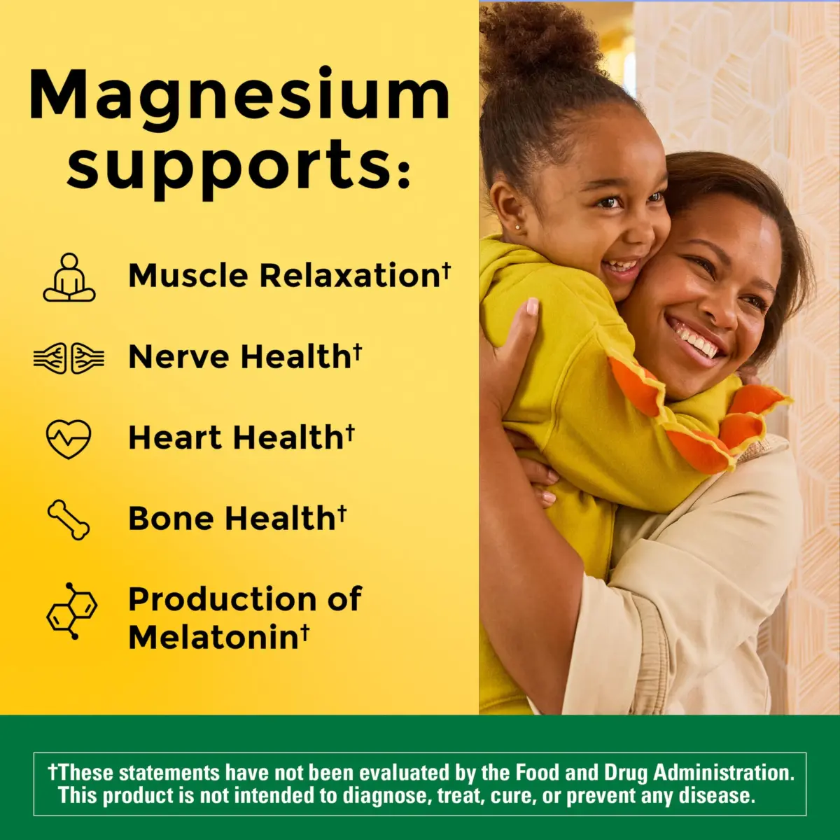Nature Made Magnesium 250 mg Softgels, 90 Count (Pack of 1) | Supports Muscle Relaxation & Nerve Health - view 2